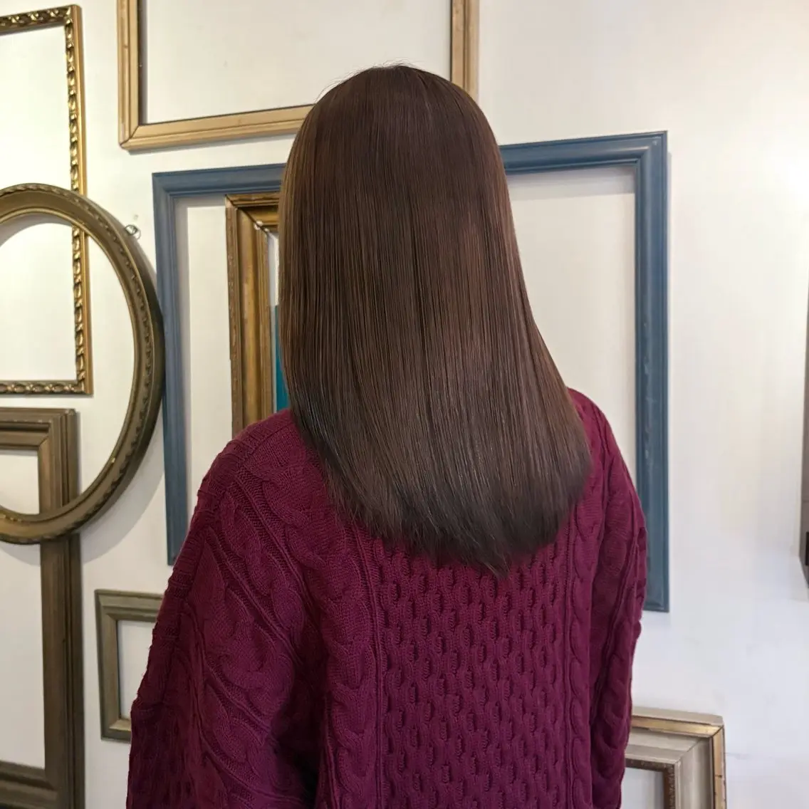 ロング カラー トリートメント 飯田 実歩(じっぽ)のヘアスタイル