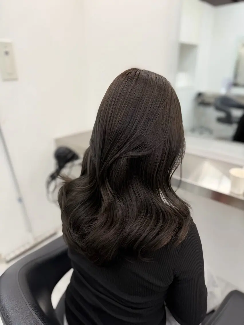 カラー ヘアカラー トリートメント 透明感カラー🎀艶髪 Anju/渋谷🎀のヘアスタイル