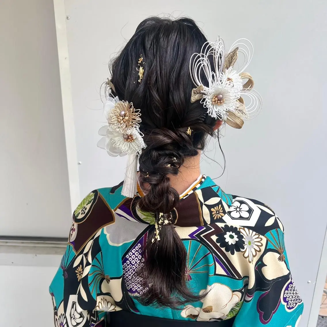 ロング ヘアセット 卒業式お呼ばれ🕊️ ヘアセット✴︎ミキのヘアスタイル