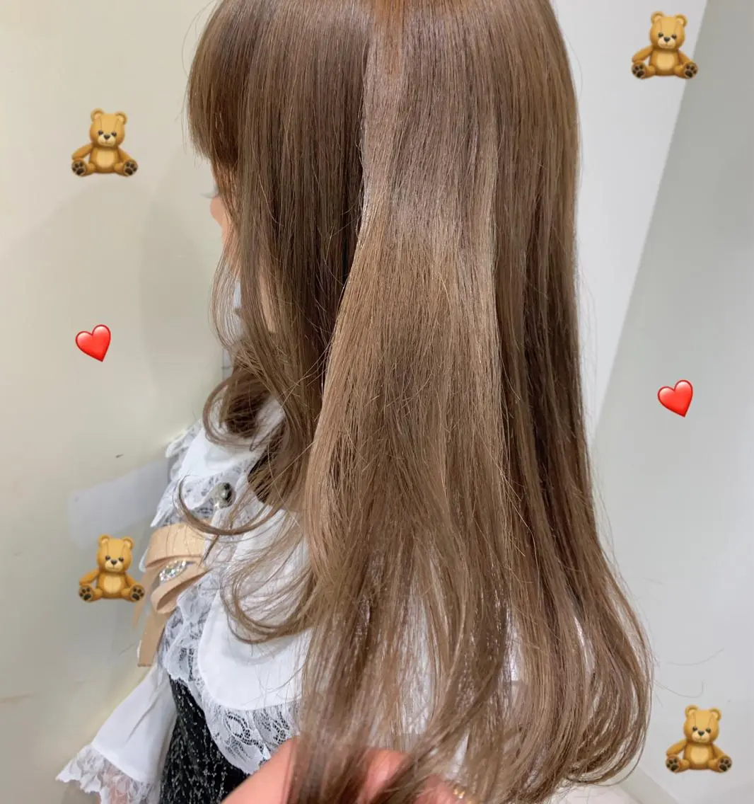 セミロング カラー 新宿駅近♡個室 ♡関口三都季🌜のヘアスタイル