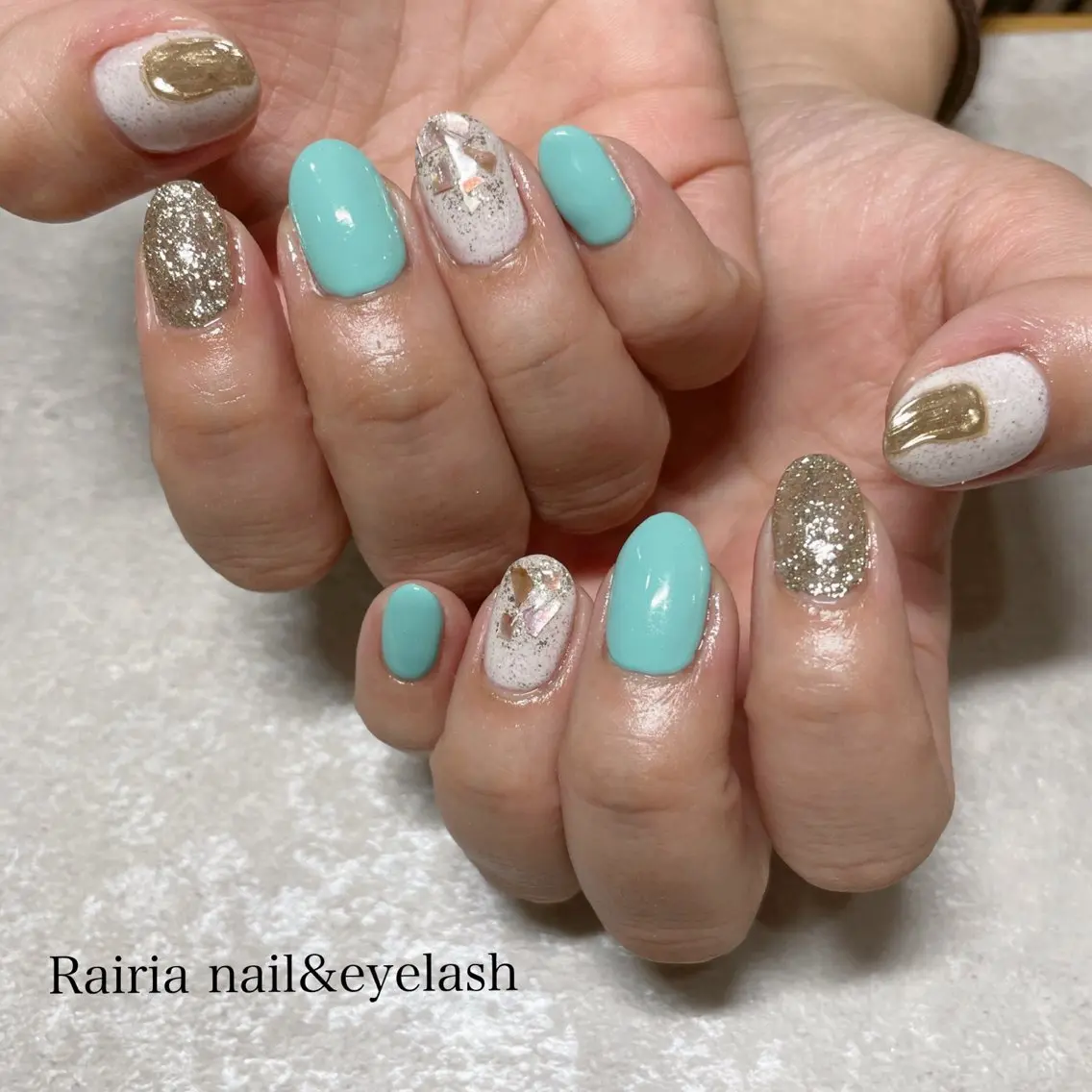 ネイル 持ち込み ハンドネイル Rairianail 小岩店のネイルデザイン