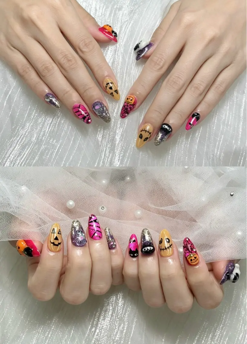ネイル ハンドネイル pink nailのその他イメージ