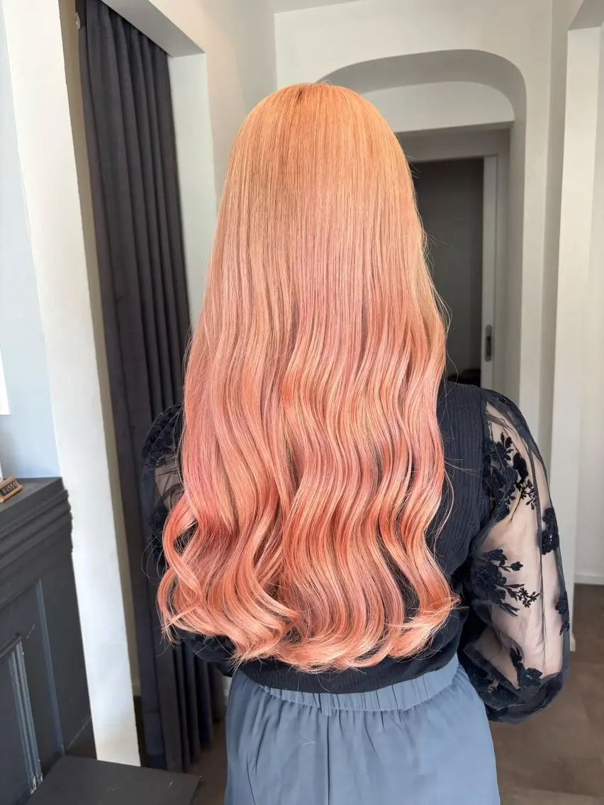 ロング カラー ヘアカラー トリートメント 似合わせhair🎀 Manaのヘアスタイル