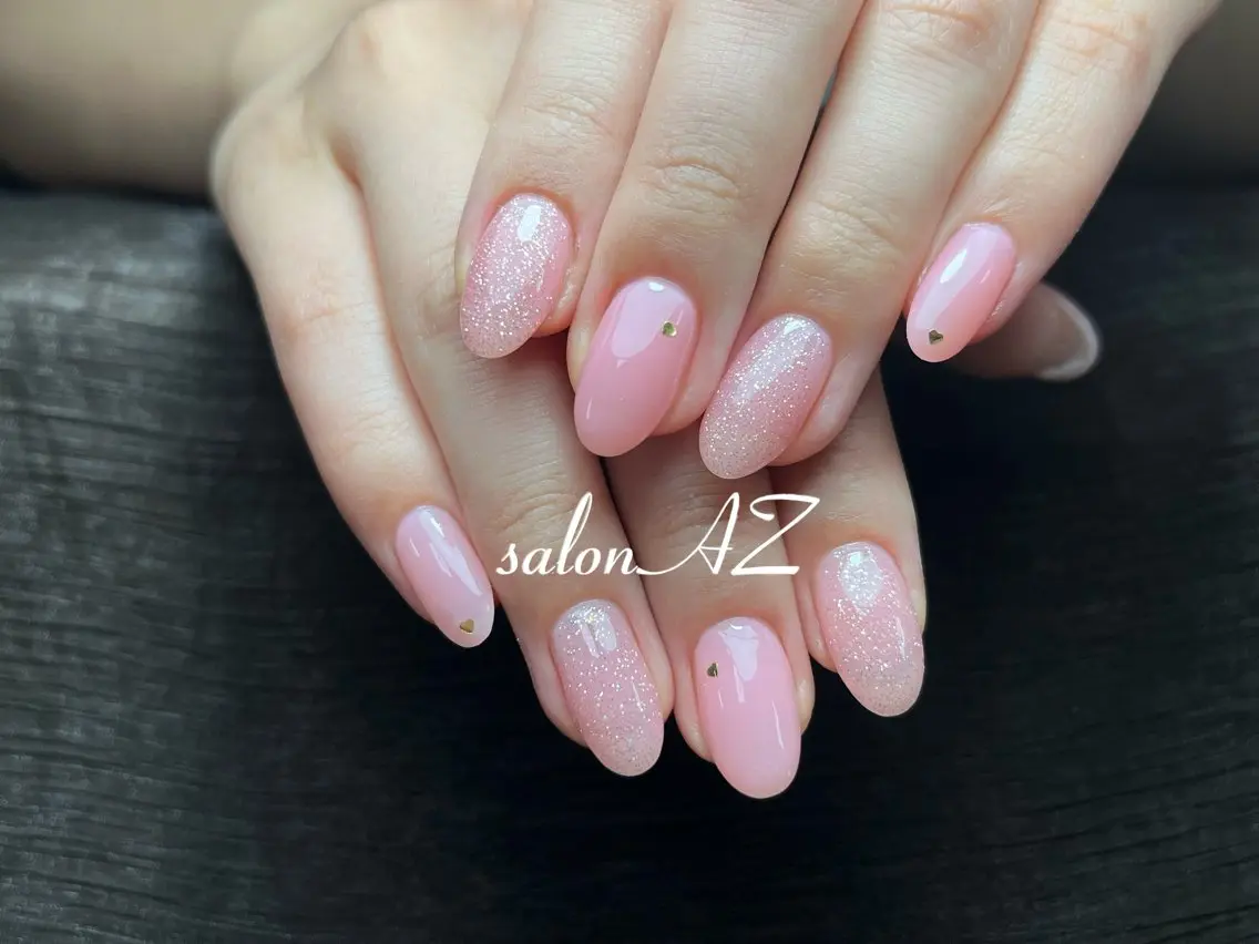 ネイル アートネイル 長さ出し フットネイル フレンチネイル ジェルネイル salon AZのネイルデザイン