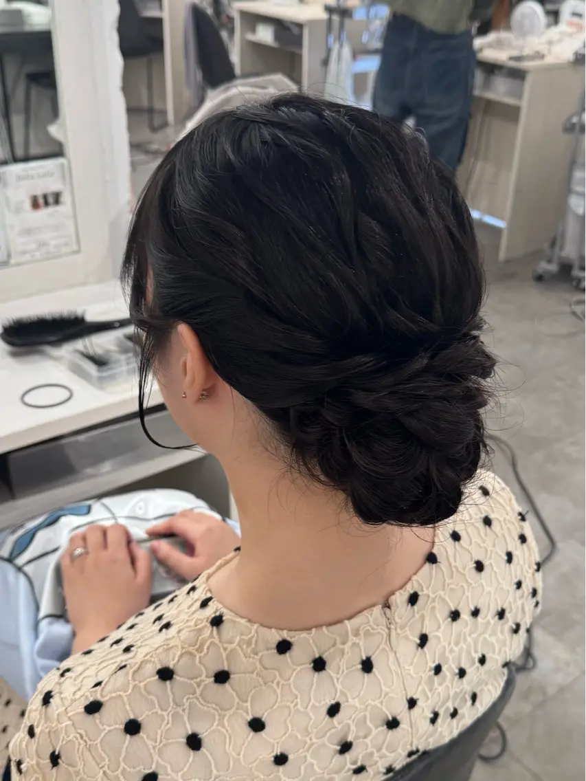 ロング 小川 芹菜のヘアスタイル