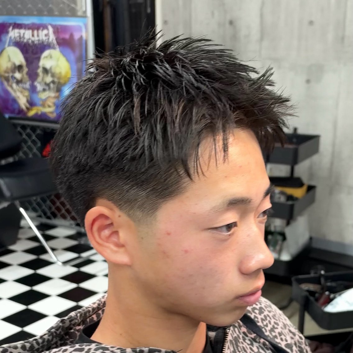 ショート メンズ メンズサロン👨 カットパーマ特化涼太のヘアスタイル