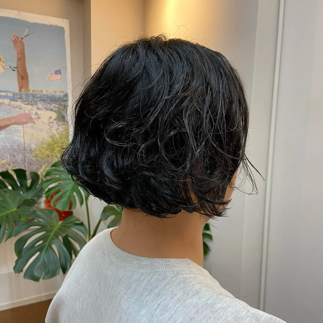 パーマの写真