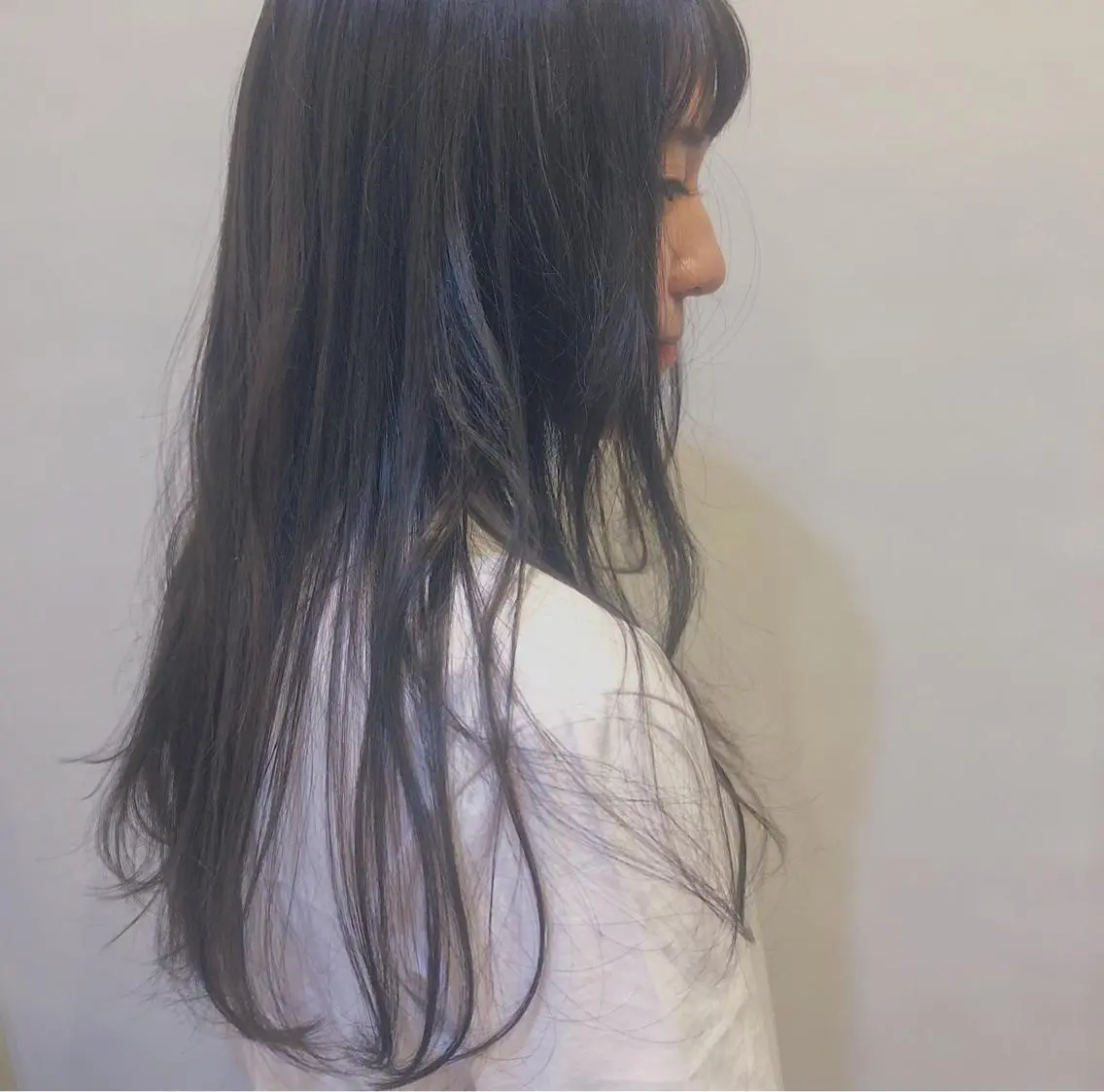 セミロング カラー オレンジ カット ヘアカラー トリートメント 山中 直輝のヘアスタイル