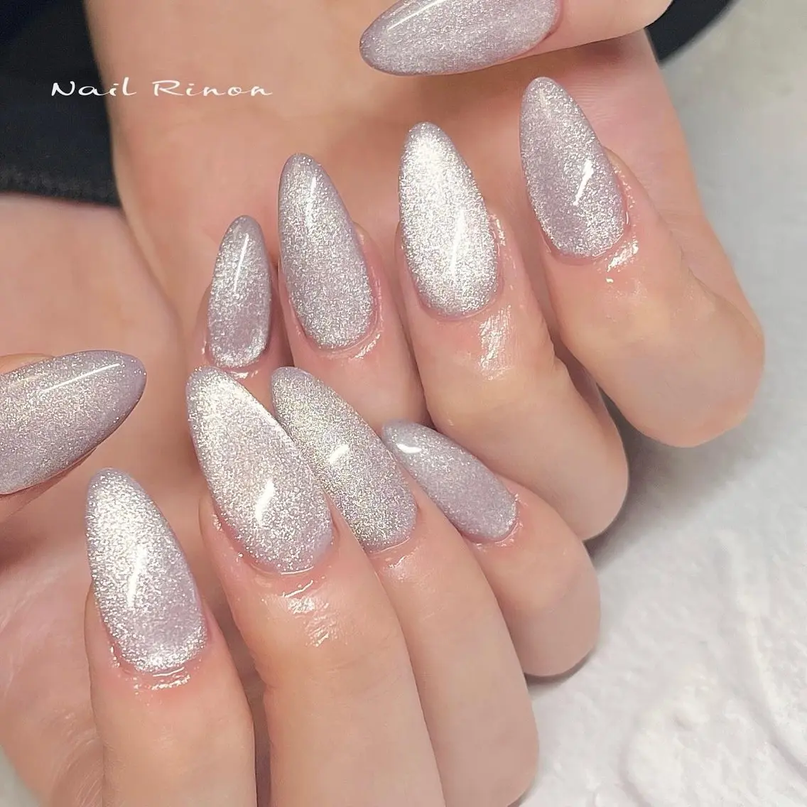 ネイル マグネットネイル ハンドネイル Nail Rinonのネイルデザイン