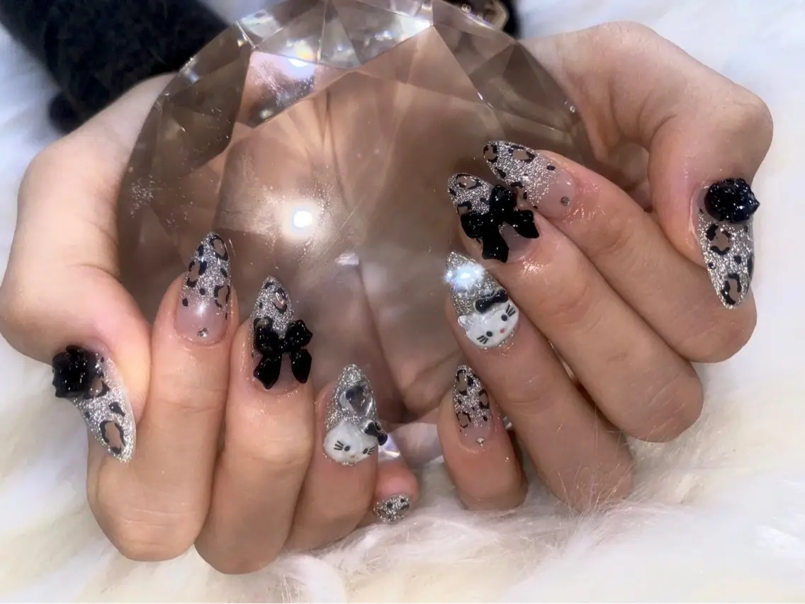 ネイル 長さ出し フレンチネイル ジェルネイル グラデーション 韓国ネイル ハンドネイル Nail&eye Belire 新宿のネイルデザイン