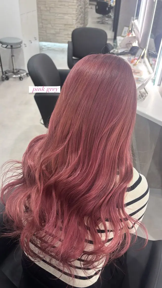 ロング カット ヘアカラー トリートメント 🎀柔らか暖色カラ ー💕sayakaのヘアスタイル