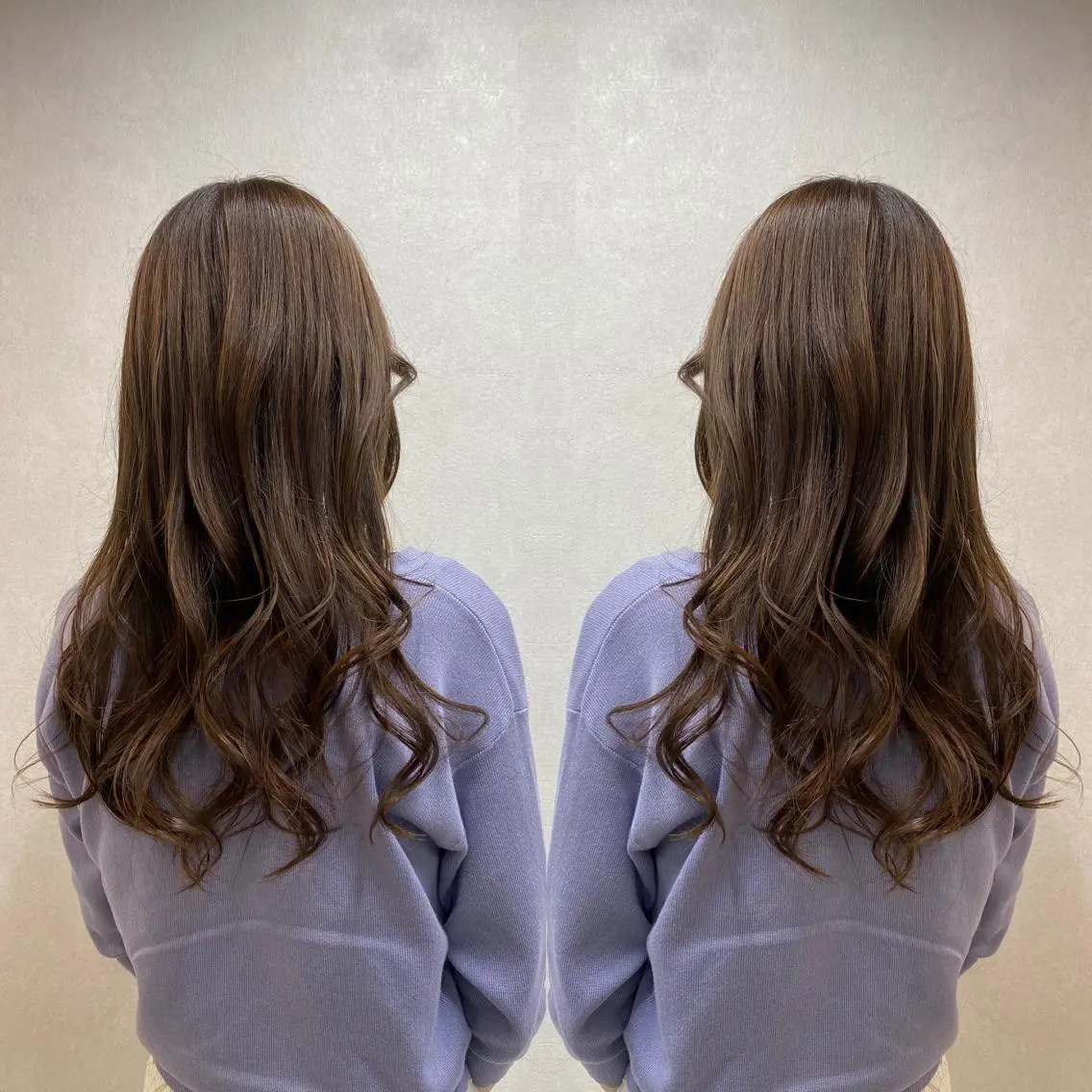 ロング カラー tocca 💜石田愛結💜のヘアスタイル