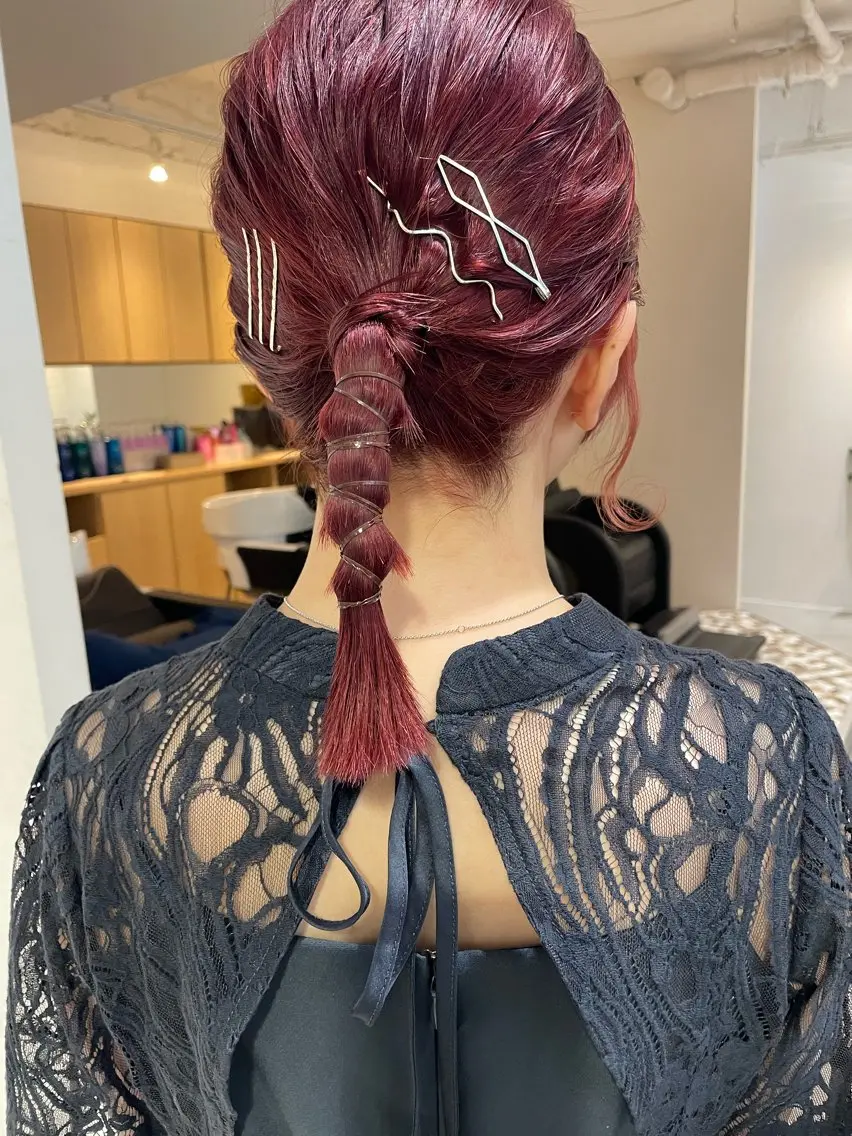 ミディアム ヘアアレンジ 平澤 萌香のその他イメージ
