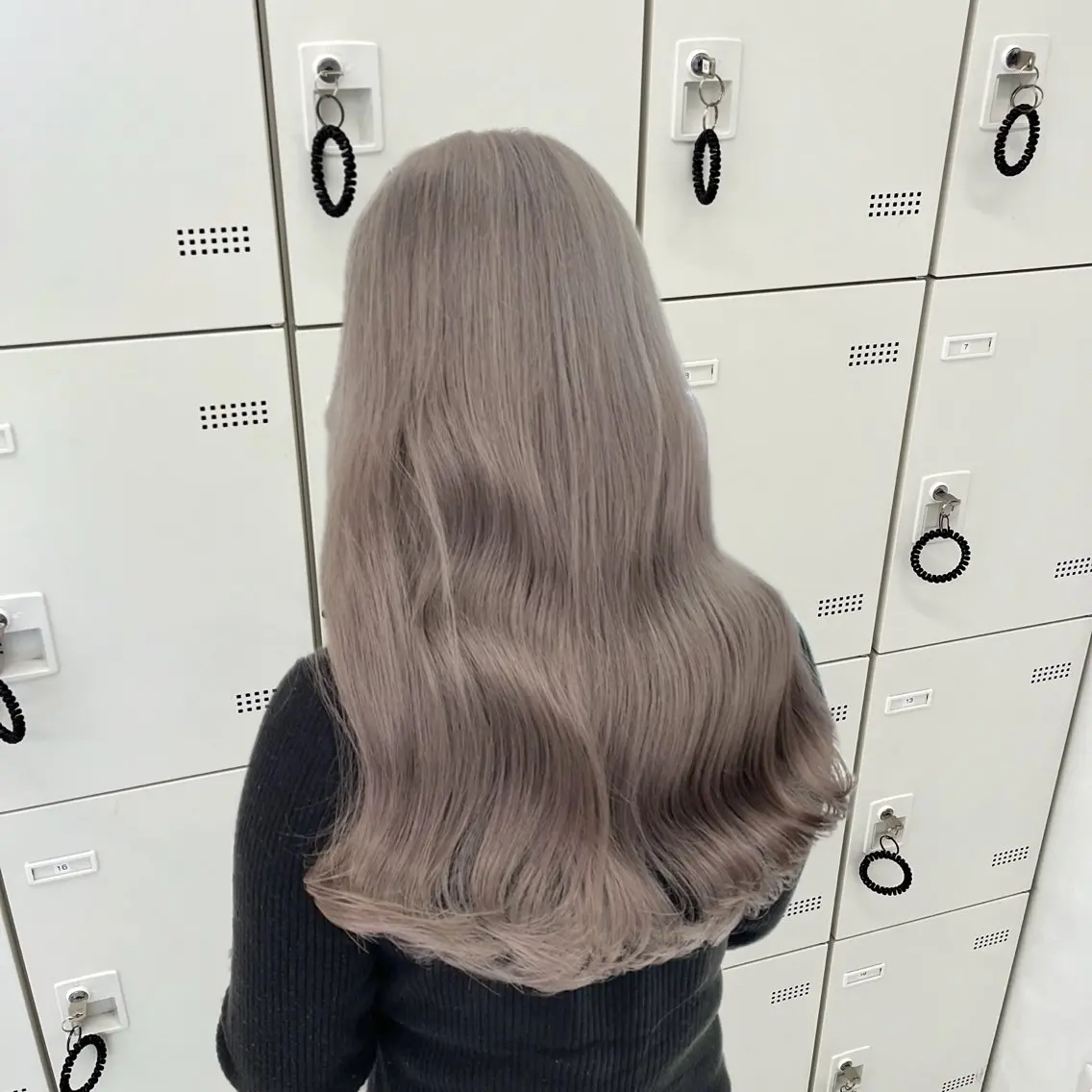 セミロング カラー ヘアアレンジ メンズ ヘアカラー ♡ 𝐑𝐈𝐎♡のヘアスタイル
