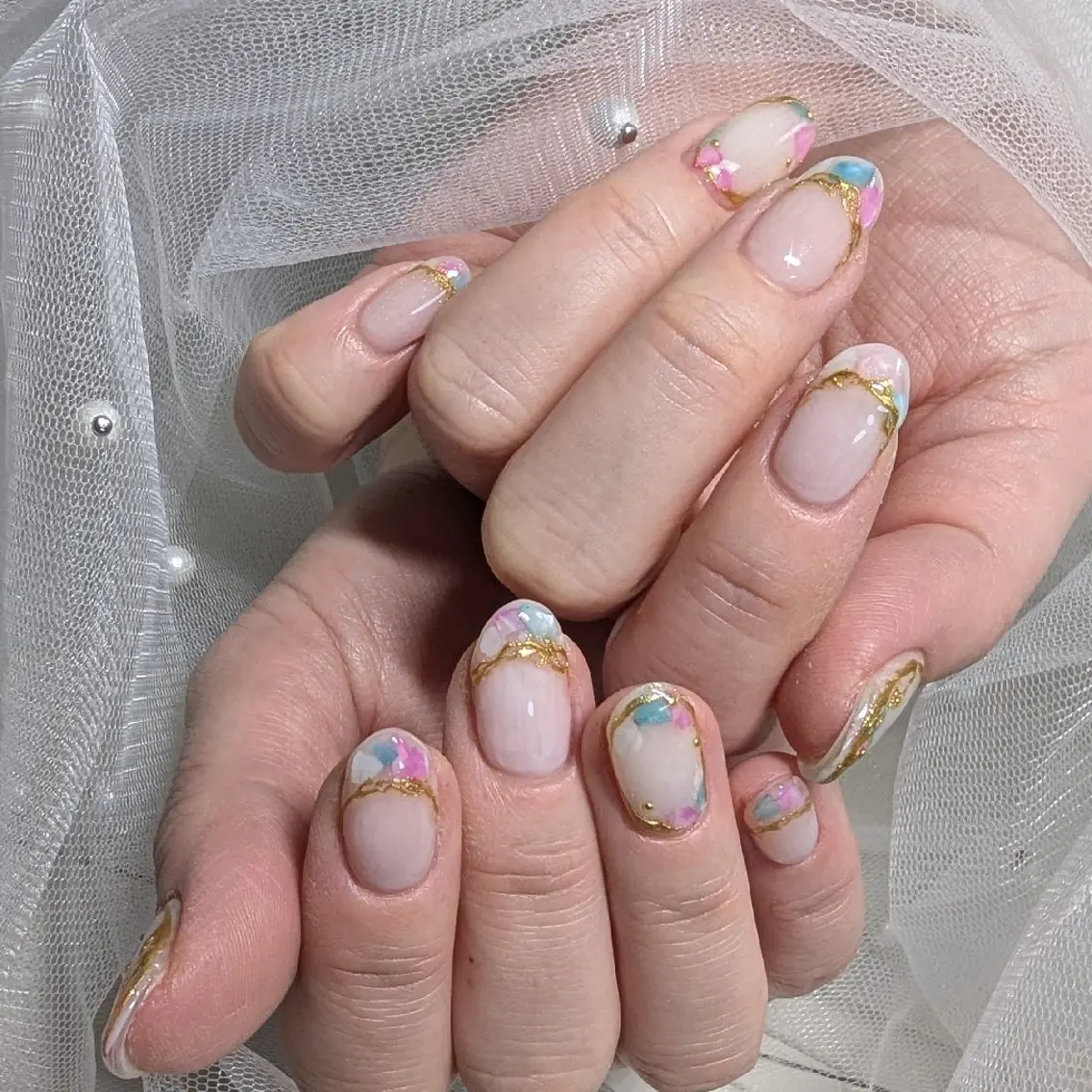 ネイル 持ち込み ハンドネイル ☆ KANON☆のネイルデザイン