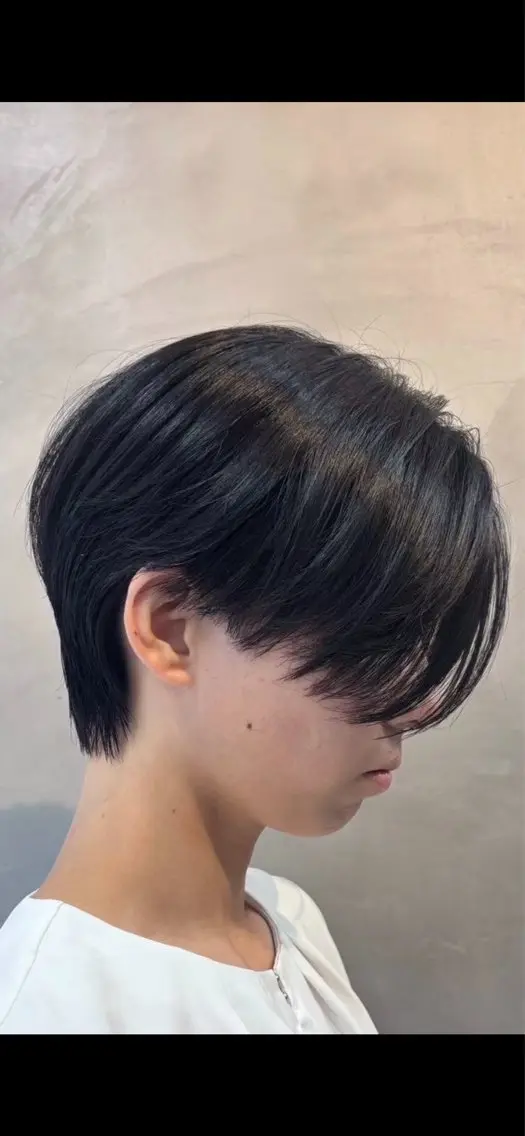 メンズ カット 縮毛矯正 ルキヤ/ elima横浜西口のヘアスタイル