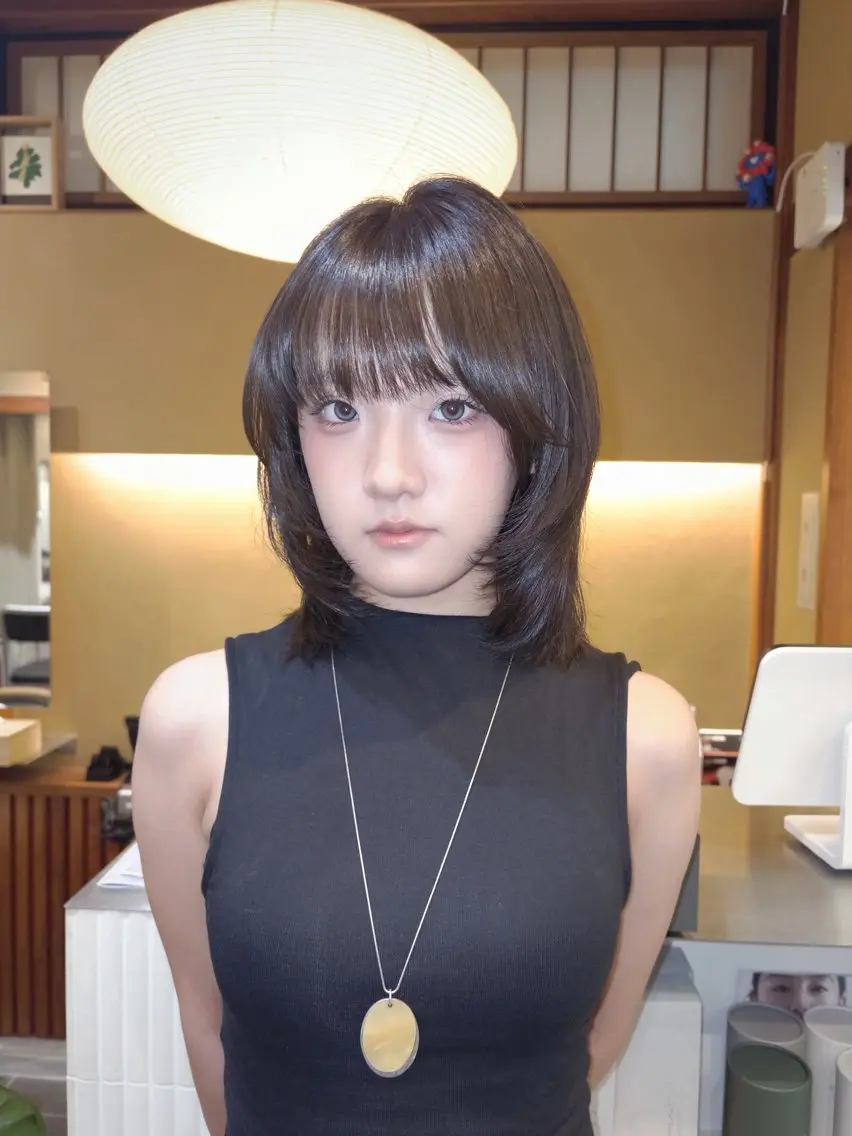 ミディアム カラー ゆるふわガーリーst yle🩰yuukaのヘアスタイル