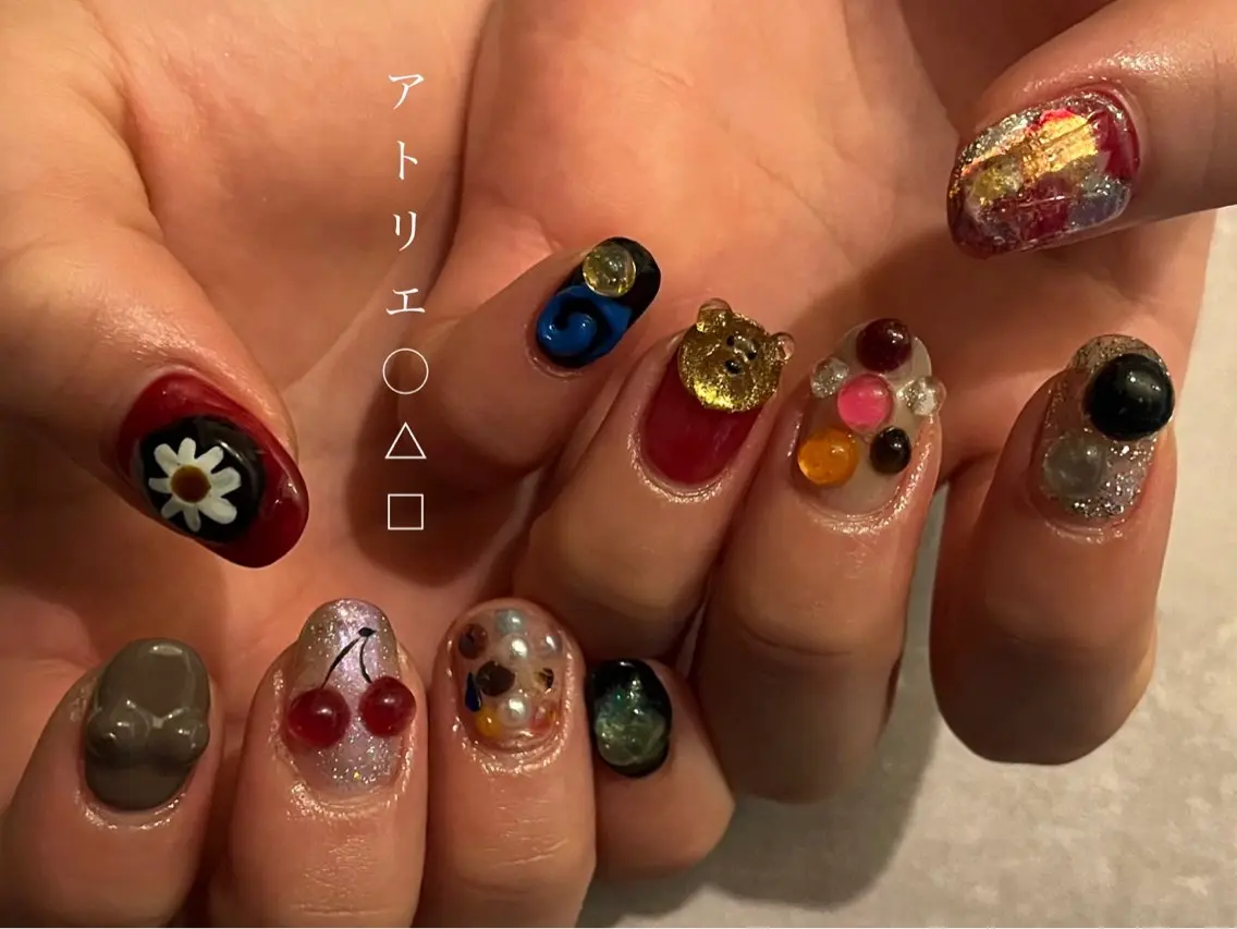 ネイル ハンドネイル アトリエ ○△□のネイルデザイン