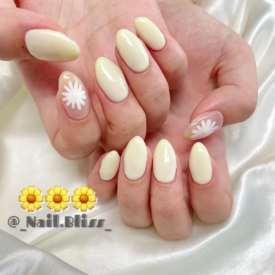 ネイル フラワーネイル ハンドネイル NAIL BLISSのネイルデザイン