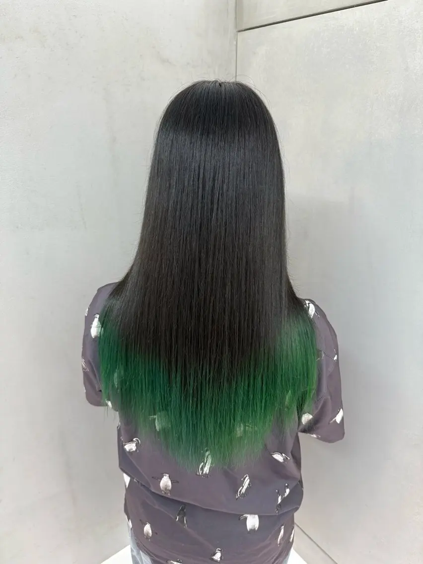 ロング カラー ブリーチ 🤍haruna 🤍SUIのヘアスタイル