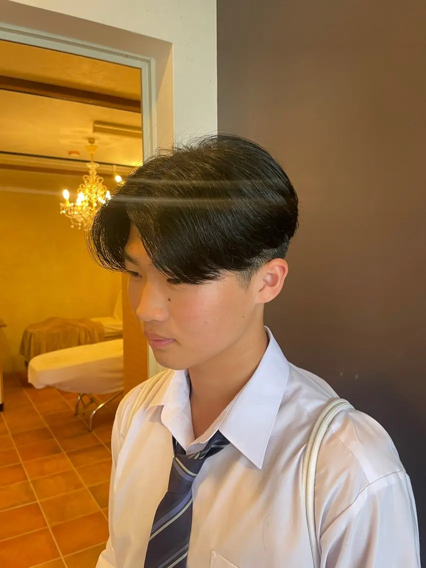mens cut+炭酸クイックスパcut料金20%offの写真