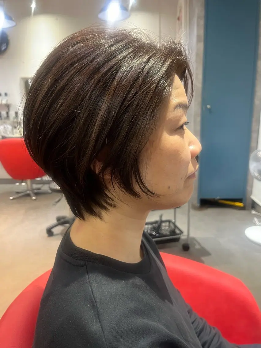 ショート カット 駅チカ【ali'i】 アリイ花崎友美☘のヘアスタイル