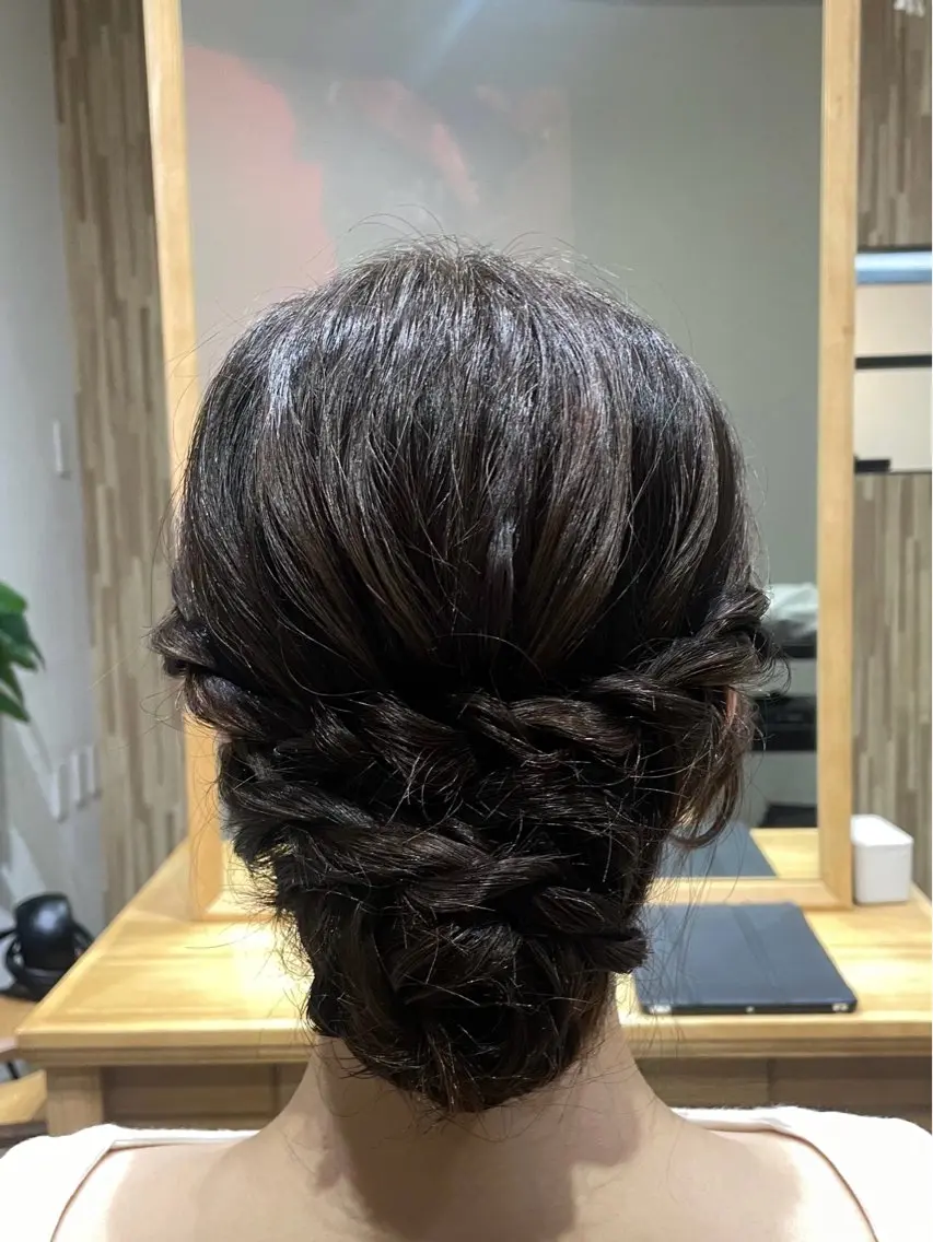 ロング ローシニヨン 🖤keina🖤 詳細必読:*･のヘアスタイル