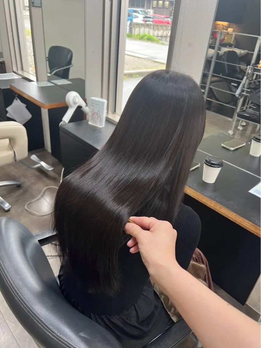ロング 村田 琉稀のヘアスタイル