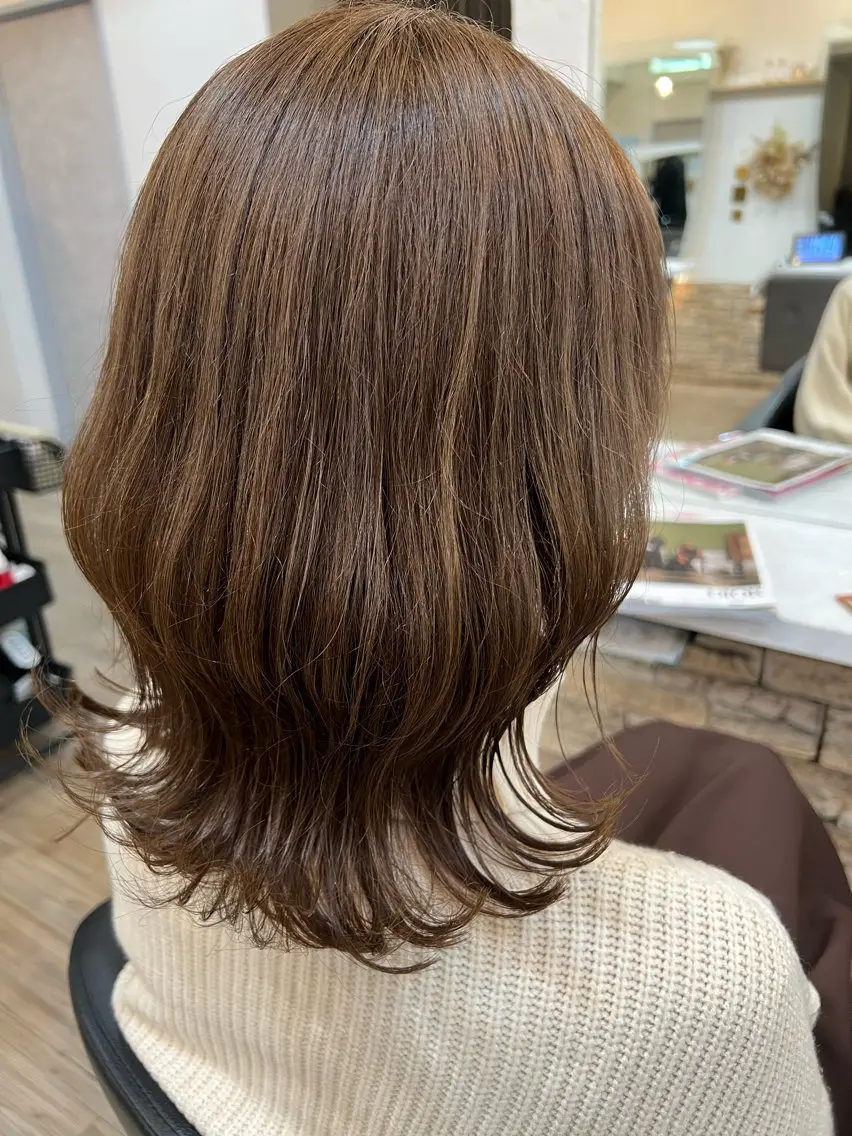 カラー ブリーチ ブリーチなしカラー ヘアカラー トリートメント いぐちしょうた🫧 VISAGEbaskのヘアスタイル