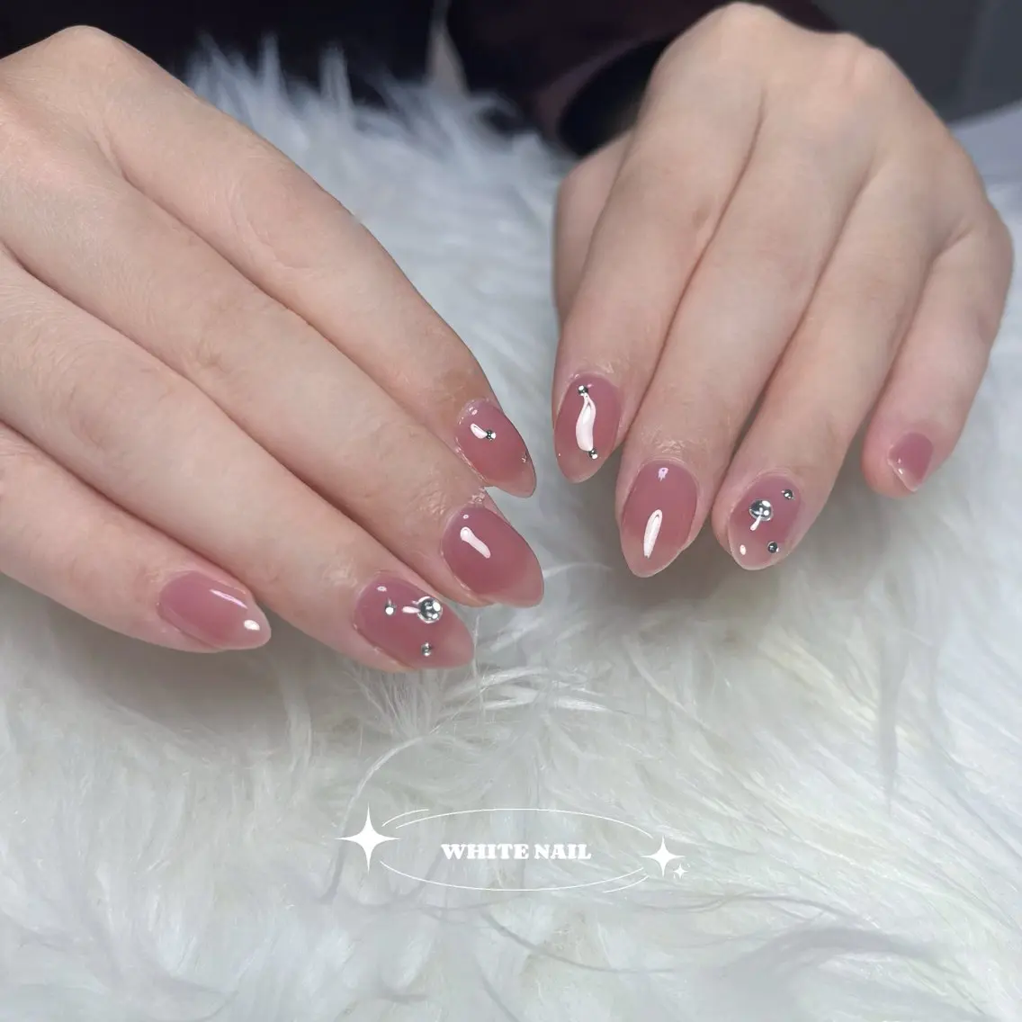 ネイル ハンドネイル WHITE nail 栄店のネイルデザイン