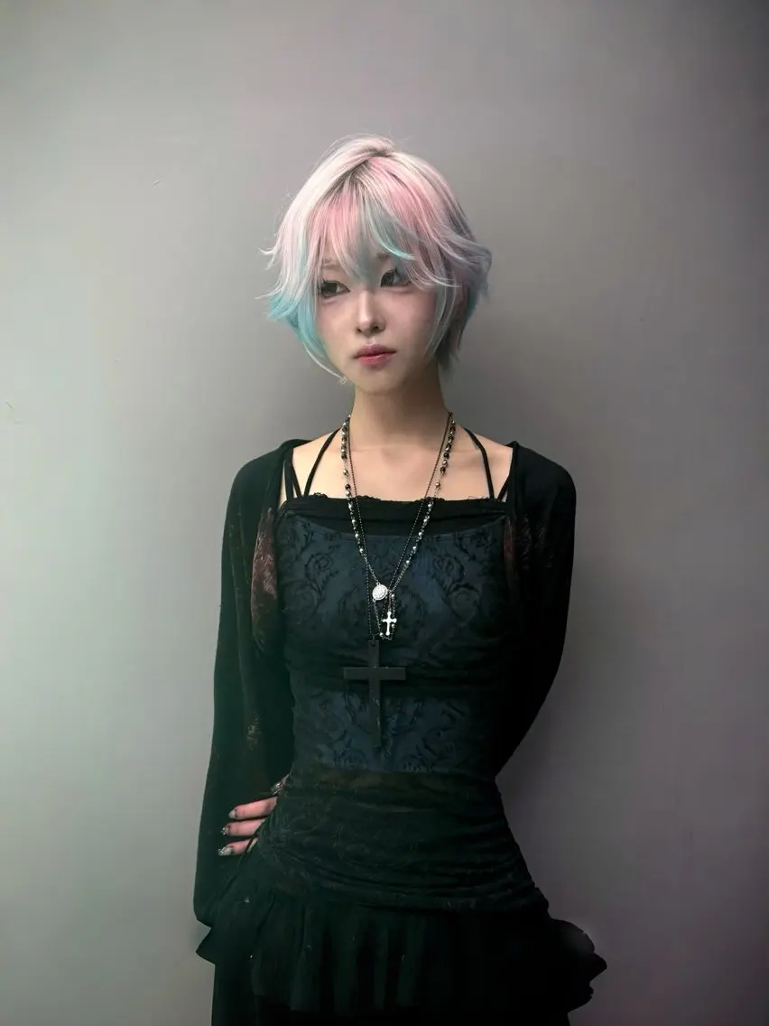 ショート ヘアカラー Kisei/デザイン /ハイトーンカラーのヘアスタイル