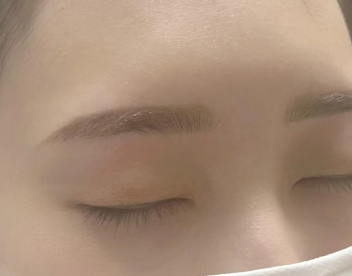 アイブロウ 眉毛ワックス脱毛 ワックス脱毛 眉カット プティリボン🎀 武蔵小金井店のマツエク・マツパデザイン