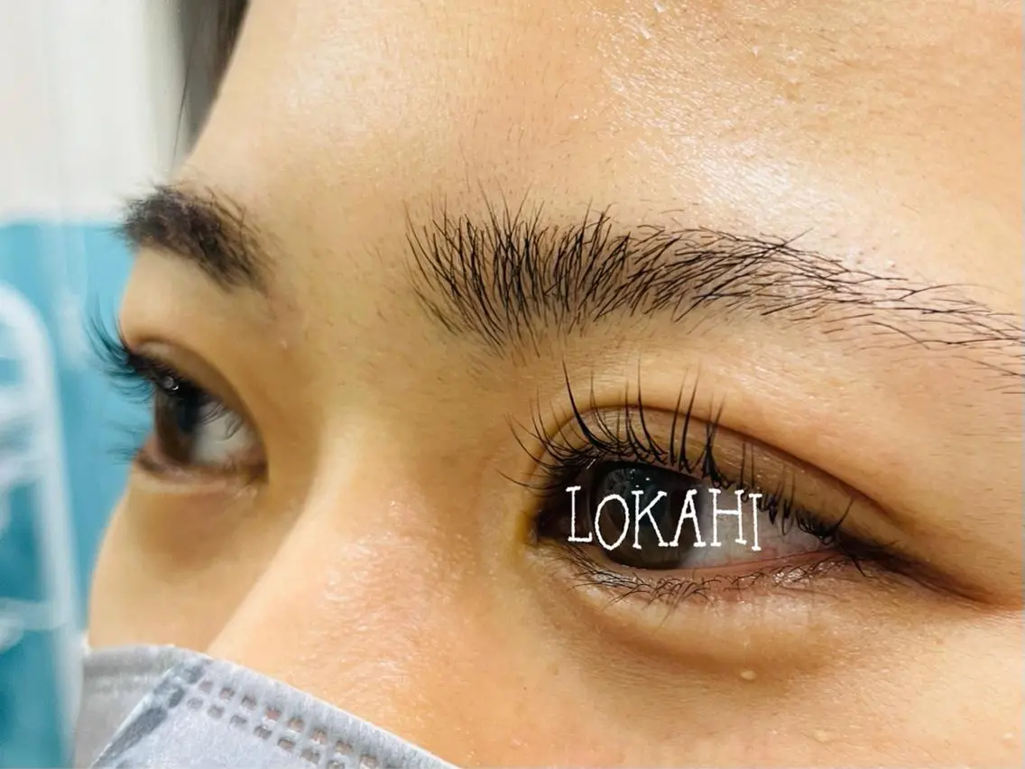 マツエク・マツパ パリジェンヌラッシュリフト マツパ LOKAHI ヤハラのマツエク・マツパデザイン
