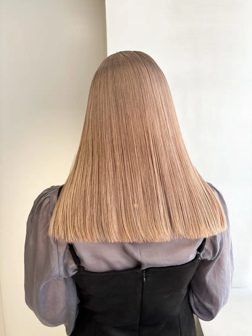 ロング カラー カット ヘアカラー 🫧艶ハイトーン 特化🫧ライヤのヘアスタイル