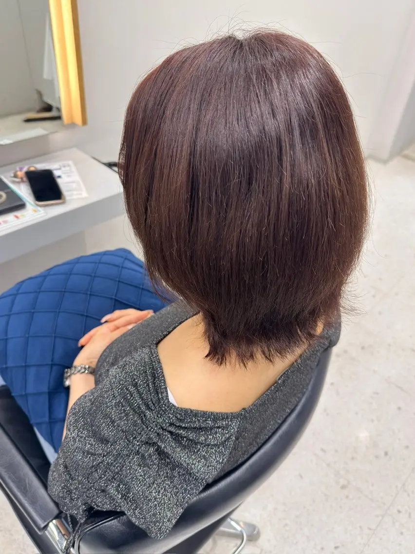 ショート カラー 阿部 文人のヘアスタイル