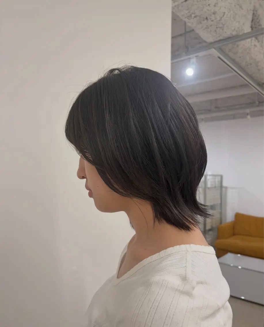 カラー 松本 ゆらのヘアスタイル