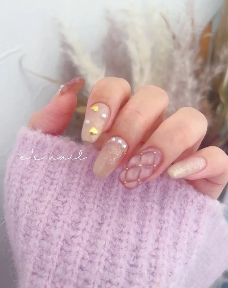 ネイル ハンドネイル ハンドケア e’s nail Lumièreのネイルデザイン