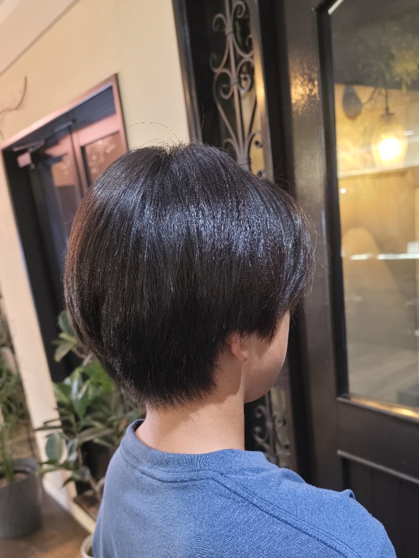 メンズ 縮毛矯正 トリートメント Log  nanaka🎀のヘアスタイル