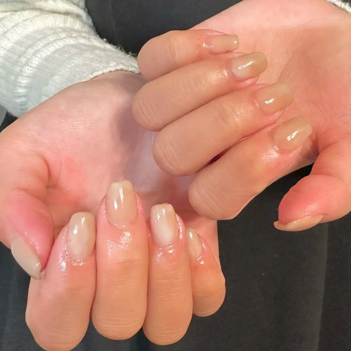 ネイル ホワイト cocoro nail salonのネイルデザイン