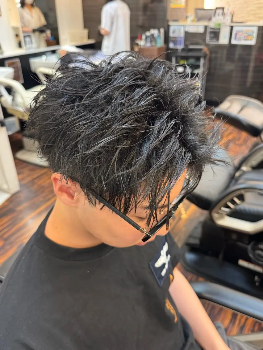 ショート メンズ ショートヘア 門脇 大悟のヘアスタイル