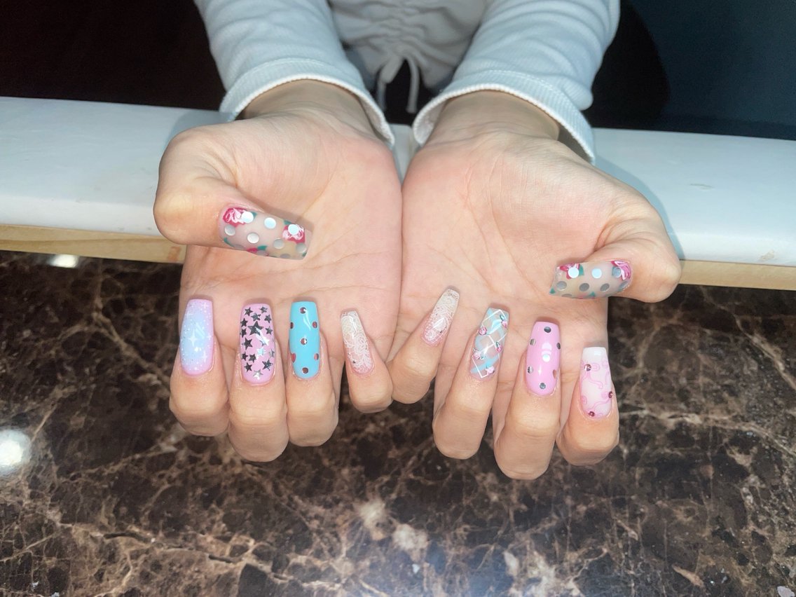 ネイル ハンドネイル IROHA NAIL 烏丸店 宝のネイルデザイン