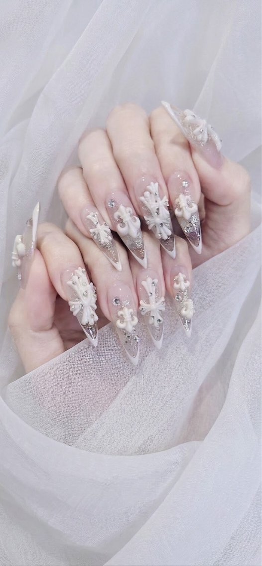 ロング 韓国風ヘア ロング ハンドネイル ハンドケア CHIBI NAIL SALON 船橋のネイルデザイン