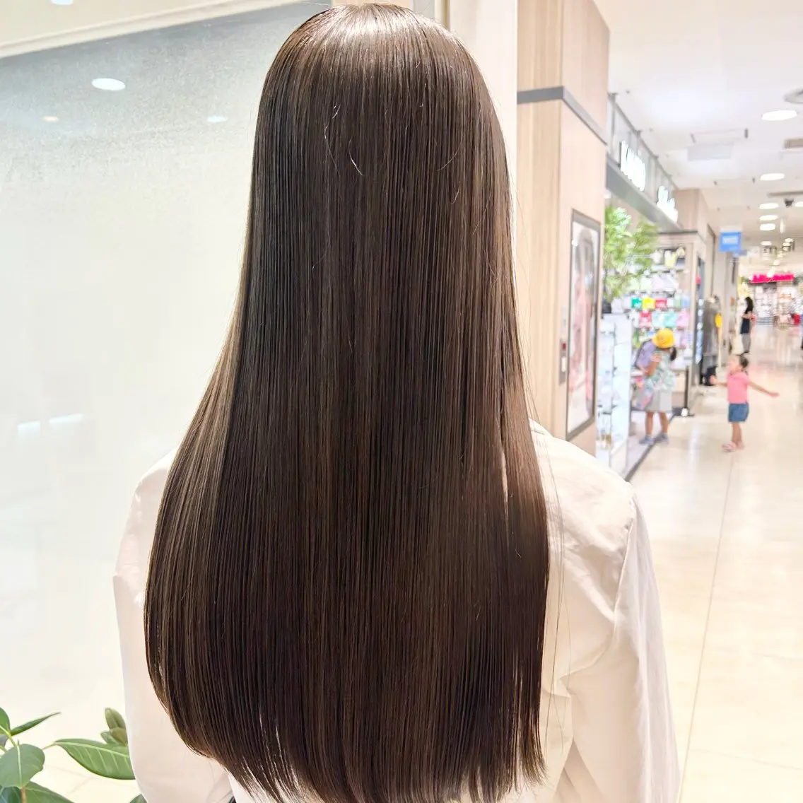 ロング パーマ 縮毛矯正/髪質改善/ 艶髪ササキナツミのヘアスタイル