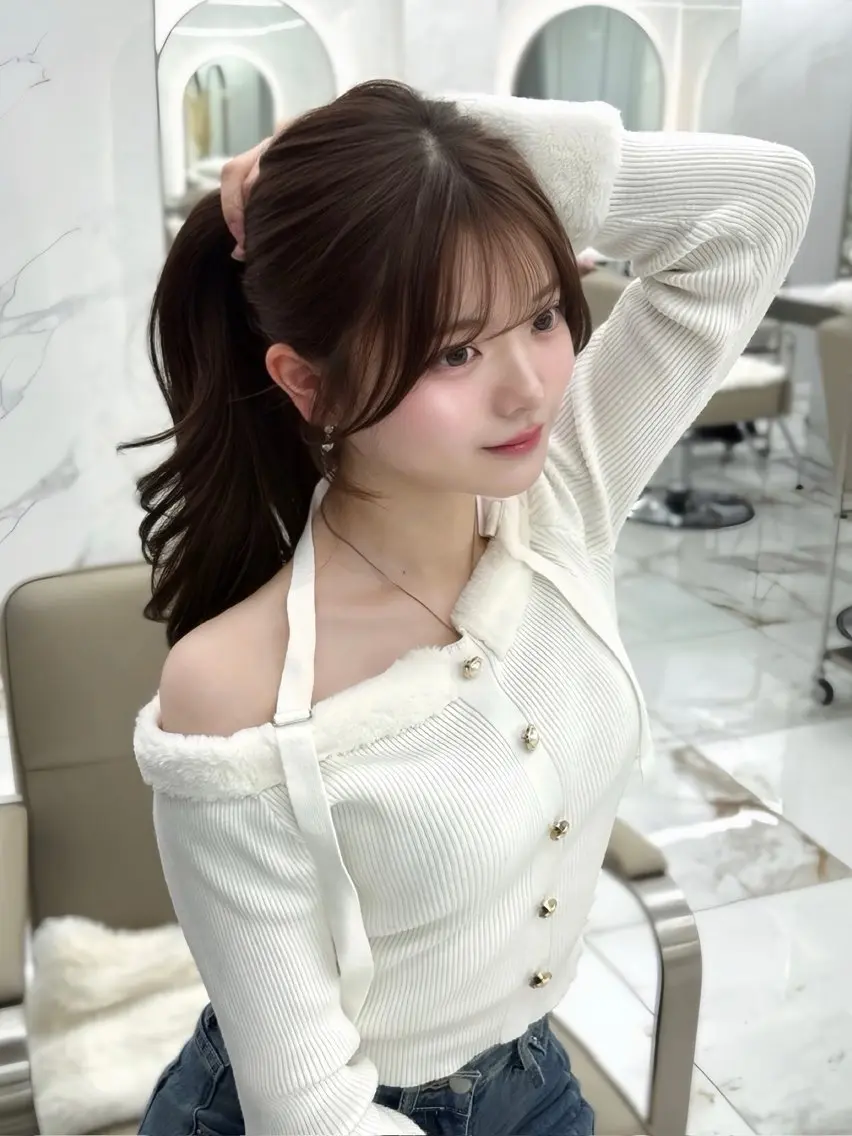 ロング カラー カット ヘアカラー 韓国レイヤー/艶カラ ー/似合わせ/けんとのヘアスタイル