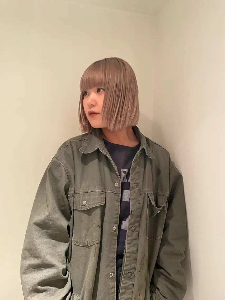 カラー かがやしづ ⭐️カラーモデルのヘアスタイル