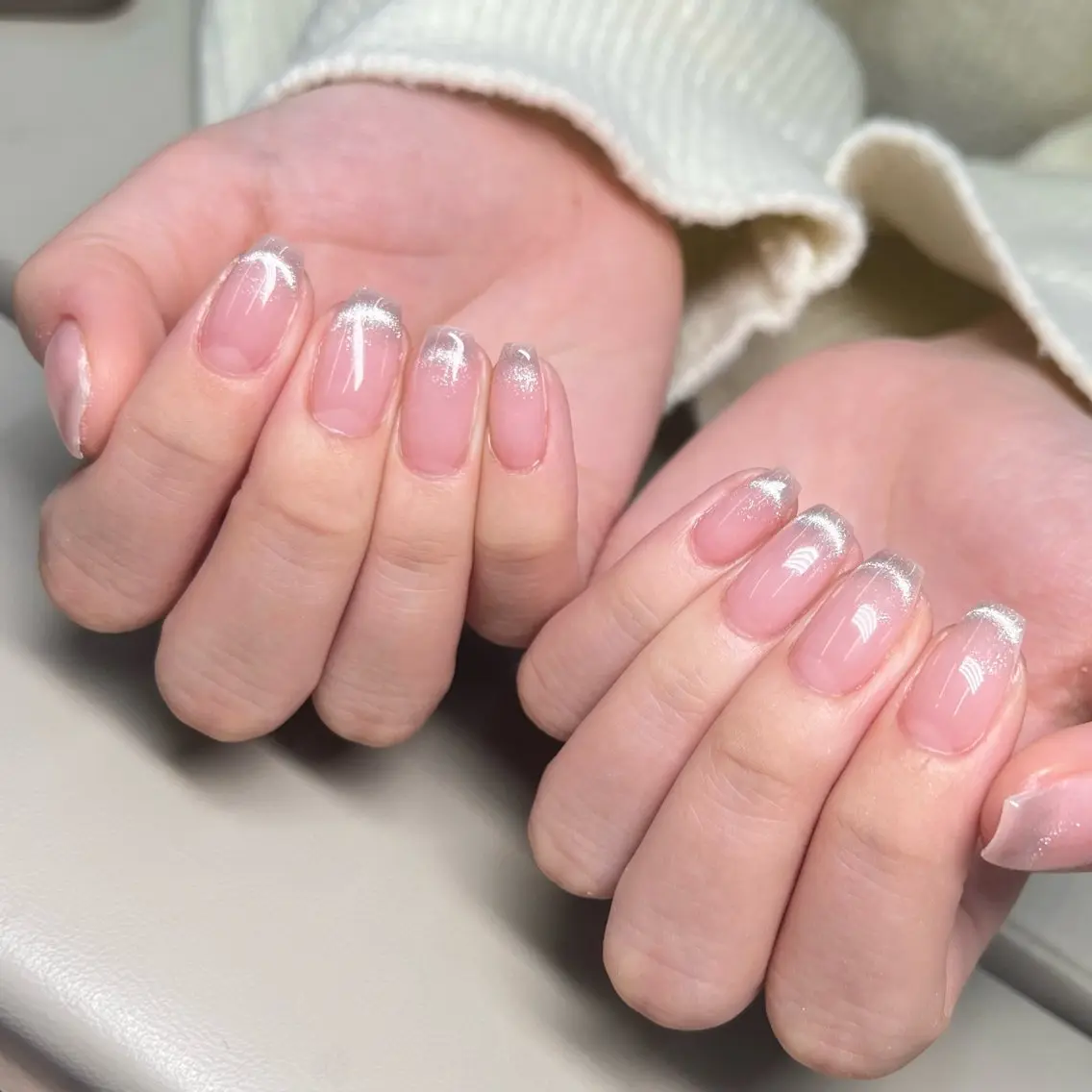 ネイル グラデーション マグネットネイル Lumiereva nail salonのネイルデザイン