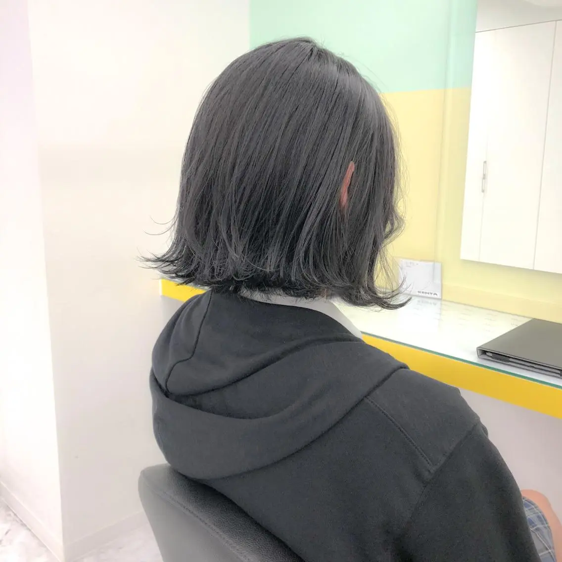 ミディアム カラー パーマ ヘアアレンジ メンズ kenta GATTACAのヘアスタイル