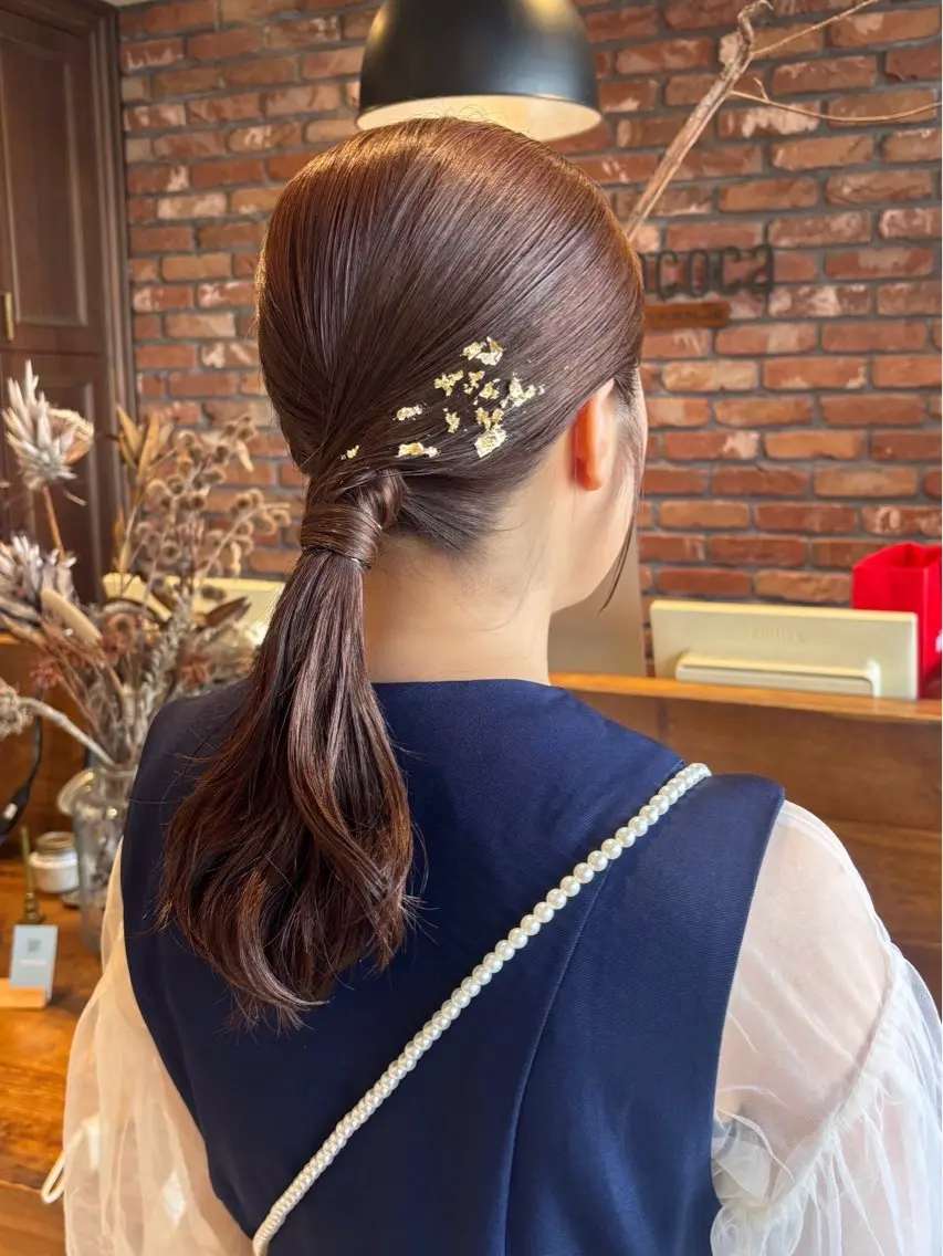 ヘアアレンジ ヘアセット レイヤー/ボブ /🦋Ayana🦋のヘアスタイル