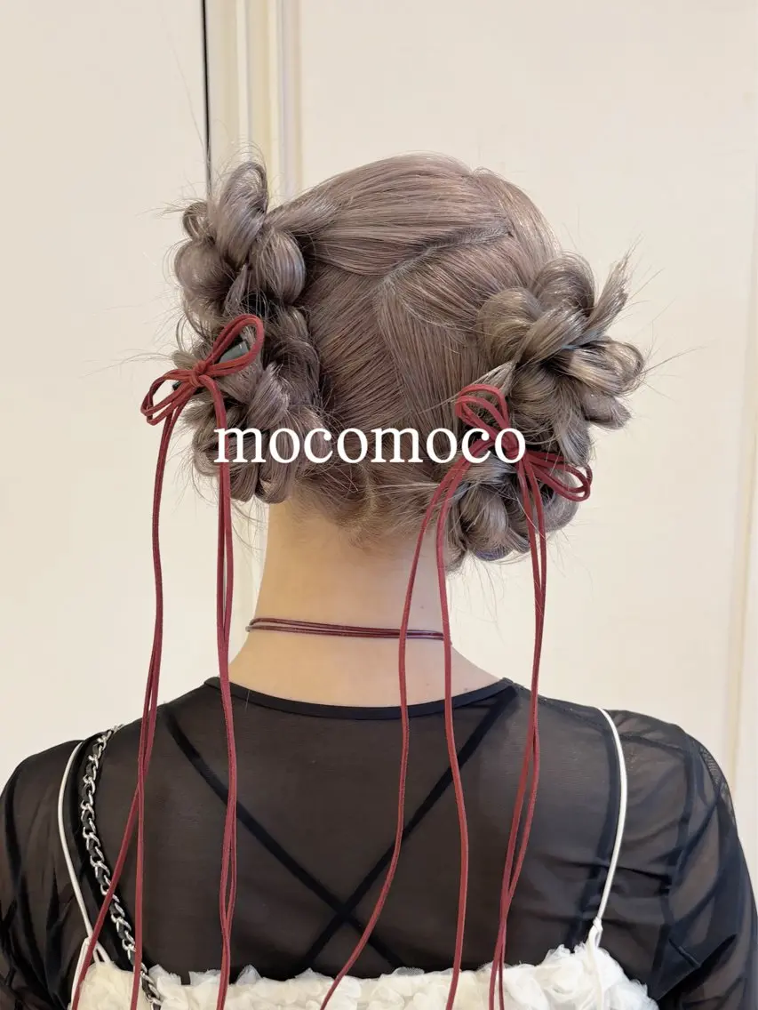 【学生応援クーポン🌷】ブリーチ+透明感カラー🫧ྀི+トリートメント¥18600➡️10000円の写真