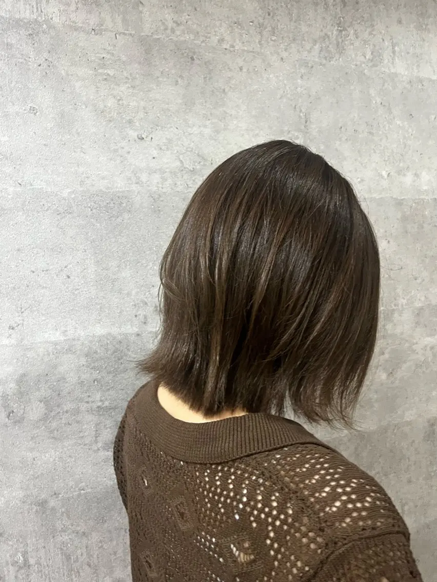 ミディアム カット ヘアカラー Grow by NYNY 田代 紀恵のヘアスタイル